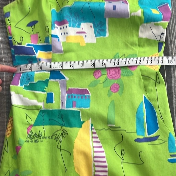 Flores & Flores,Fun,Funky & Fab! Unique, RARE Find,Cross-Strap Back,EUC, Size 6 - Picture 11 of 12